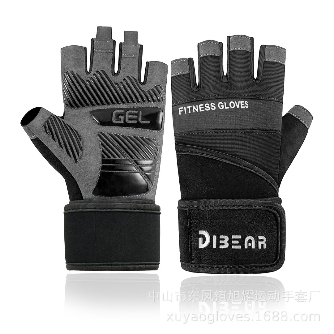 Anti Slip Wrist Guard Sports Gloves