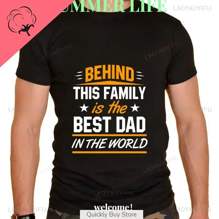 Novelty Awesome World´s Best Dad Daddy Father T Shirts Streetwear Short Sleeve Birthday Gifts Summer Style T-shirt Mens Clothing