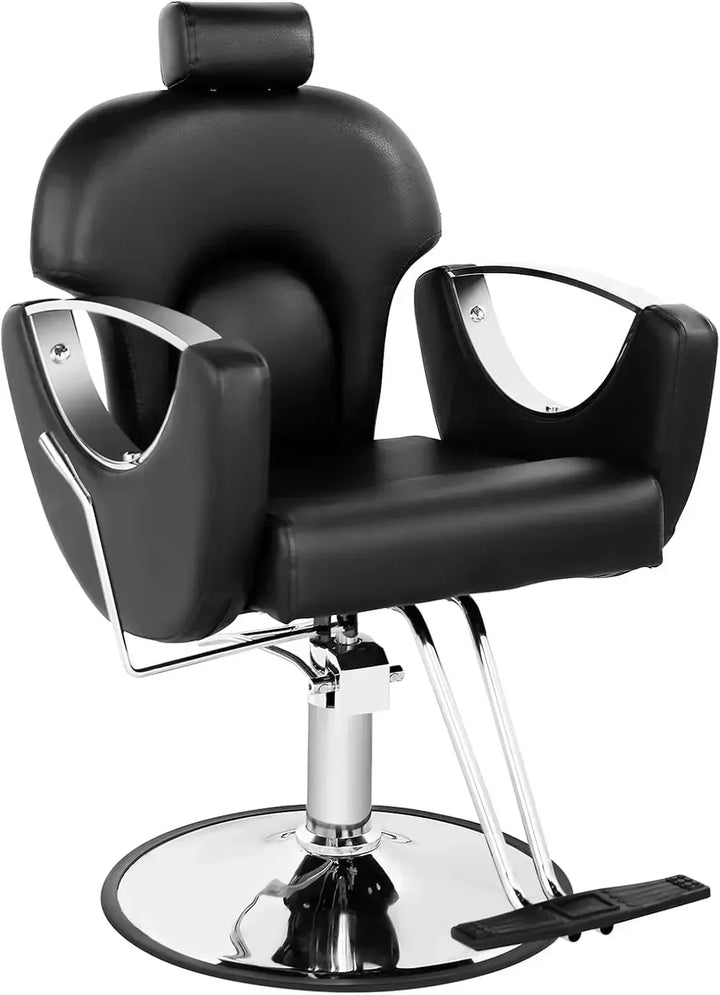 Barber Chair Salon Chair, Height Adjustable, Equipped with Professional Hydraulic PUM, Salon Barber Chair Barber Shop