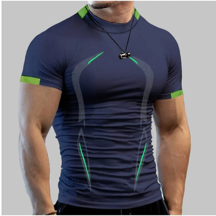 Men’s Short Sleeve Fitness Compression Shirts