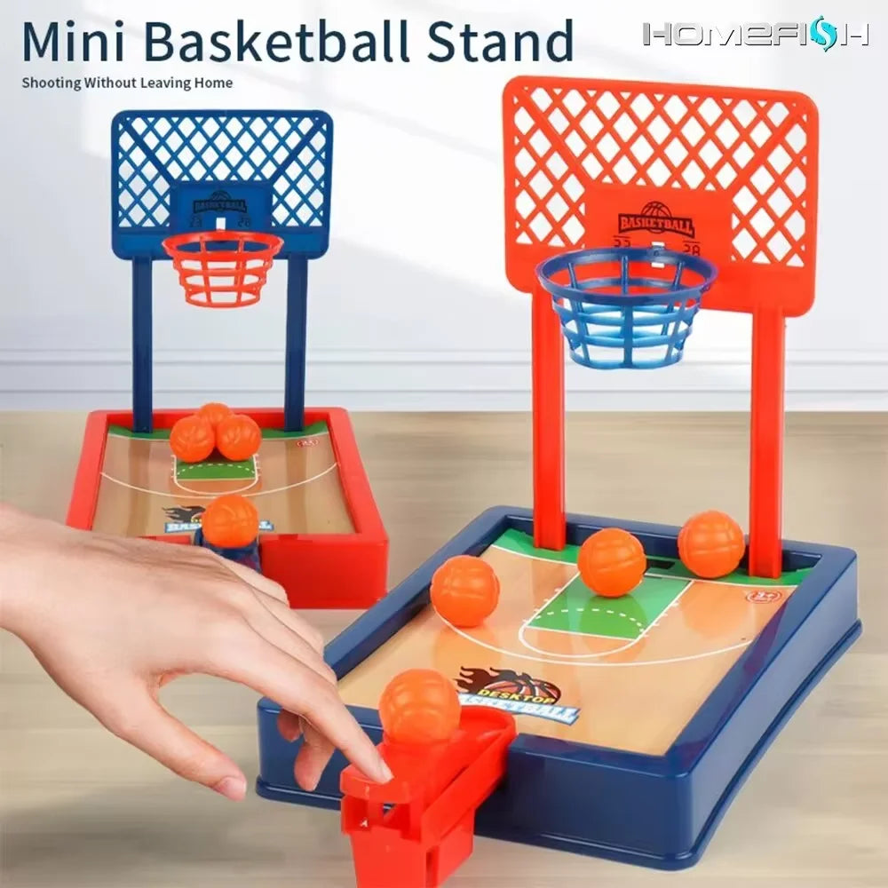 Mini basketball machine desktop portable travel or office game set, suitable for indoor or outdoor use. Fun toys Christmas gifts