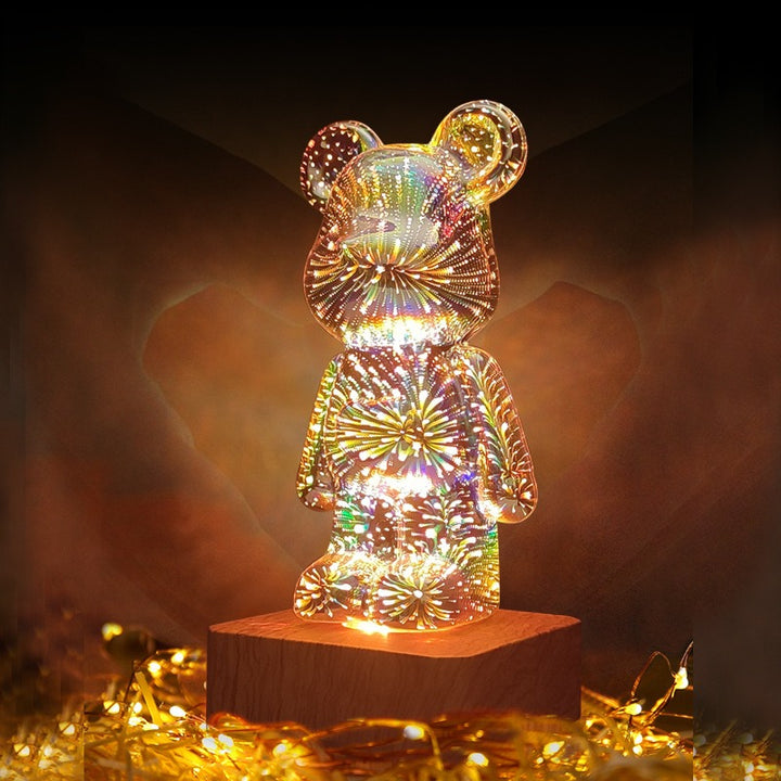 Cartoon Bear Dream Atmosphere Bedside Lamp