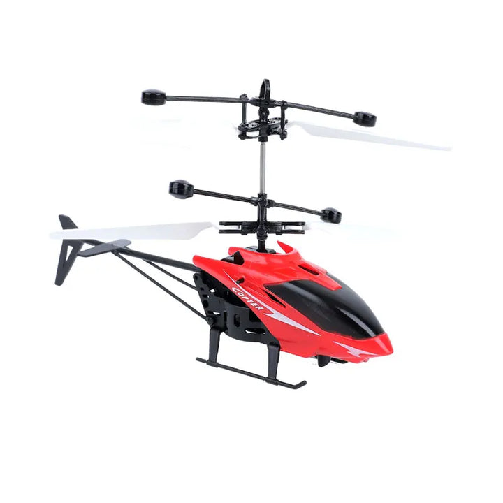 Rechargeable Mini RC Drone Remote Safe Fall-resistant RC Helicopters Drone Children Toys（No remote control battery）