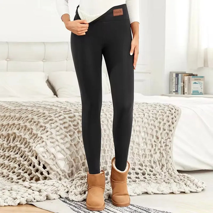 Women's Fashion High-waisted Thickened Elastic & Comfortable Leggings