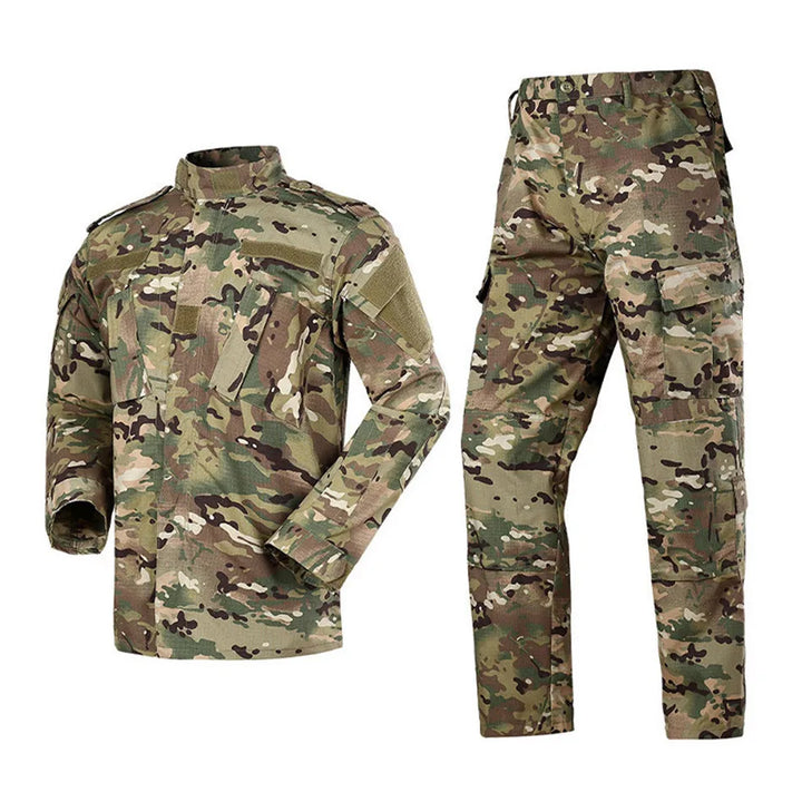 Tactical Combat Suit Russian Camouflage Suit U.S Training Clothing Uniform Wear-resistant Cargo Jacket and Trouser