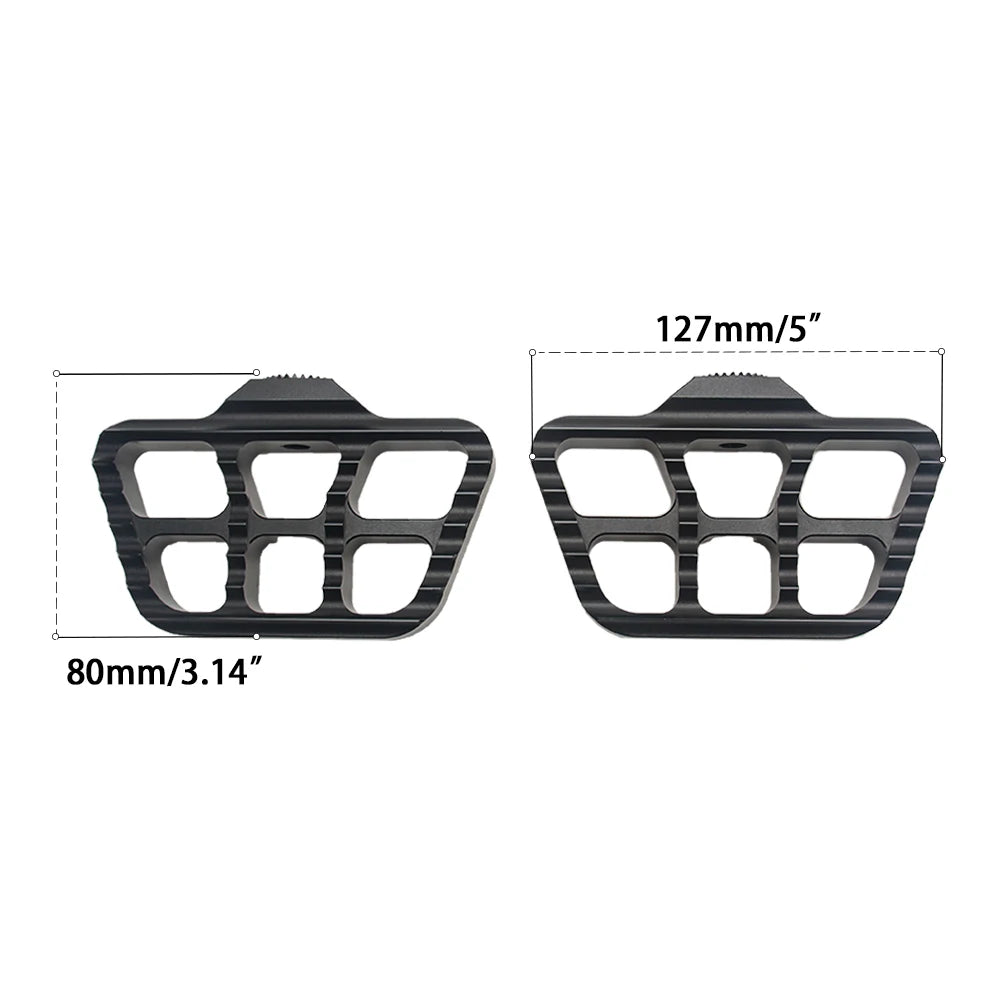 Motorcycle Floorboards Foot Pegs Bobber Footrests For Harley Touring Road King Sportster XL 883 1200 Softail Fatboy Dyna