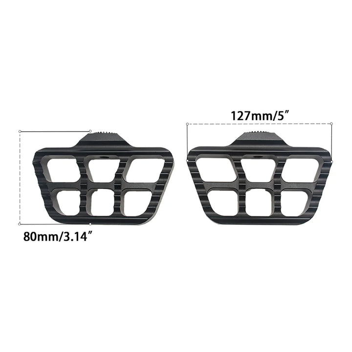 Motorcycle Floorboards Foot Pegs Bobber Footrests For Harley Touring Road King Sportster XL 883 1200 Softail Fatboy Dyna