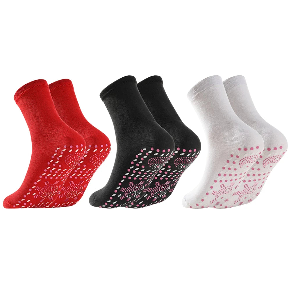 Woman’s Thick Moxibustion Non Slip Cotton Socks