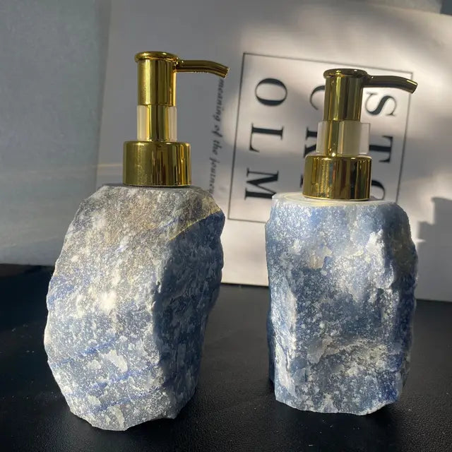 Refillable Bathroom Luxury Natural Crystal Soap Dispenser (30ml)