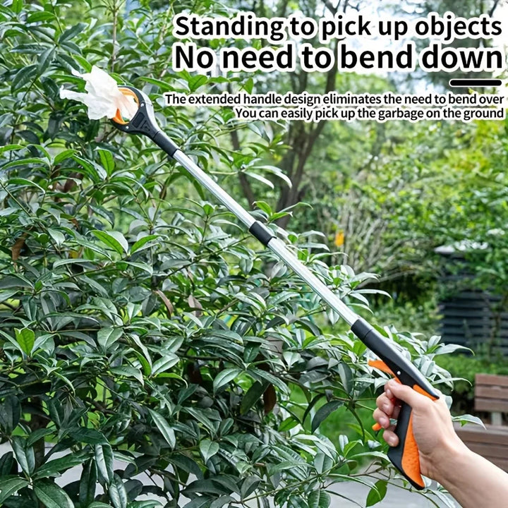 Portable Lightweight Extended Aluminum Garbage Picker upper