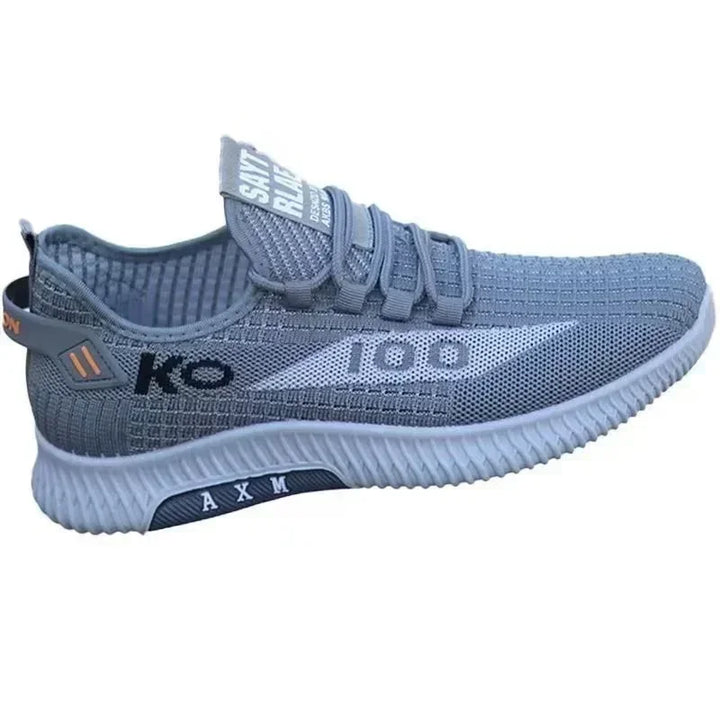 Men's casual shoes, fashionable and versatile sports shoes, breathable running shoes, outdoor walking training tennis shoes