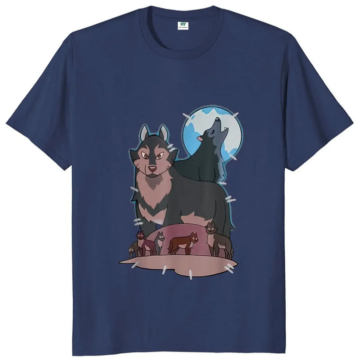 Size Tops Hunter’s Wolf Owl House T Shirt American Fantasy TV Animation Series T-Shirt harajuku oversized t shirt men clothing