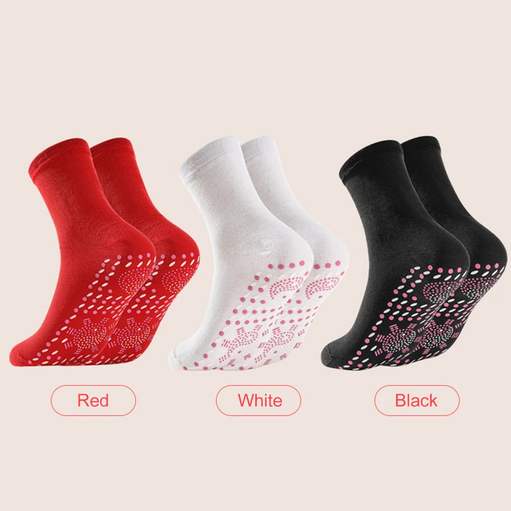 Woman’s Thick Moxibustion Non Slip Cotton Socks