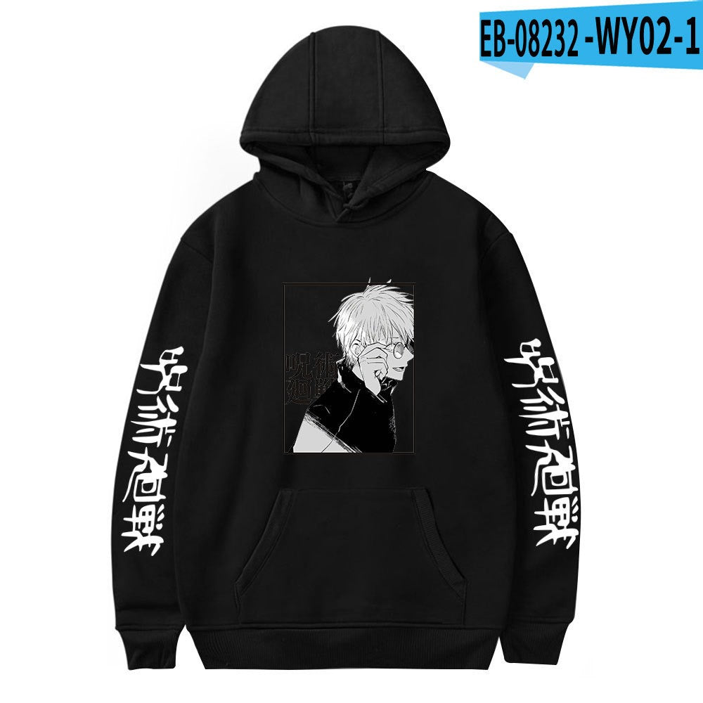 Men & Women’s Limited Edition Anime Drawstring Pullover Hoodie (2XS-4XL)