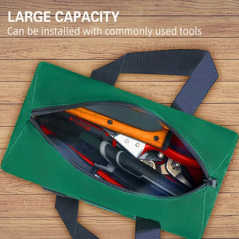 AIRAJ Electrician Tool Bag Multi Functional Strong and Durable Oxford Thickened Woodworking Storage Portable Handheld Bag