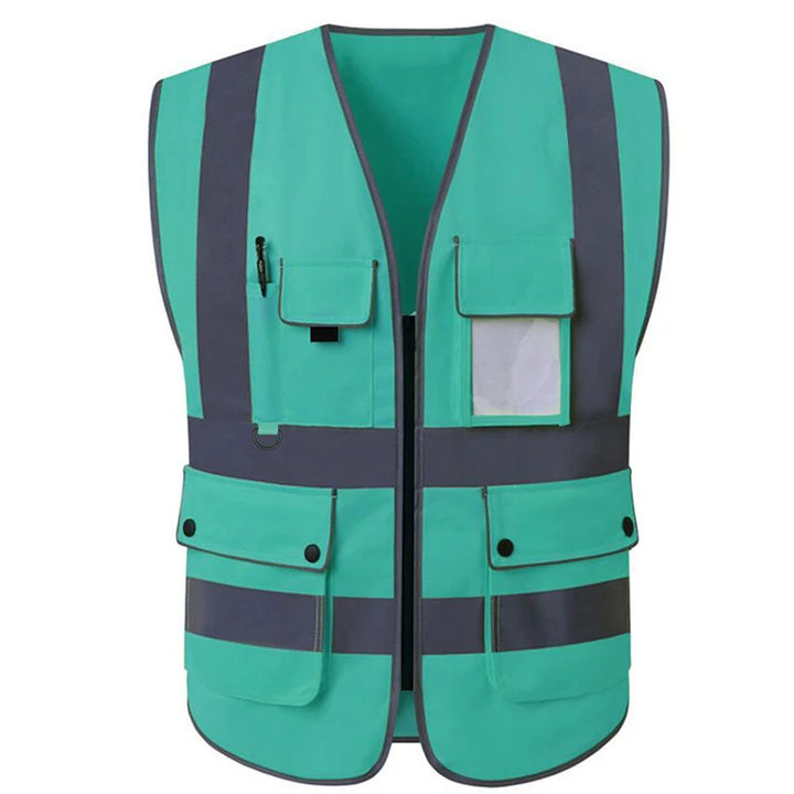 Size S-4XL High Visibility Road Working Reflective Vest Outdoor Motorcycle Cycling Safety Waistcoat Clothing Reflective Jacket