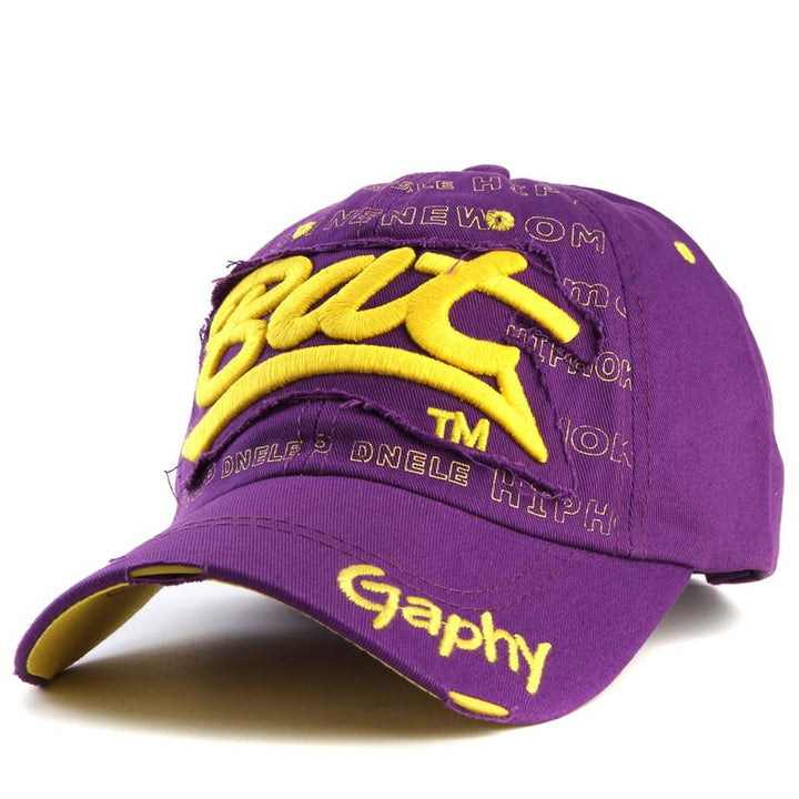 Woman’s Curved Brim Hip Hop Hat