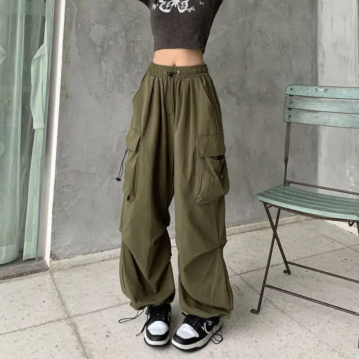 Women Y2K Streetwear Fashion Cargo Pants