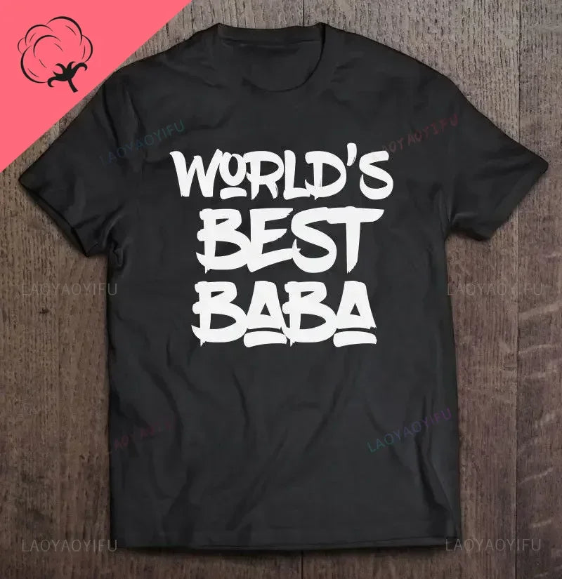 Novelty Awesome World´s Best Dad Daddy Father T Shirts Streetwear Short Sleeve Birthday Gifts Summer Style T-shirt Mens Clothing