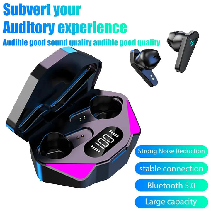 X15 Wholesale Tws Earphone Bluetooth Wireless Without Box V5.1 in Ear Headphones Blutooth Hearing Aids Sport Gamer Headset Phone