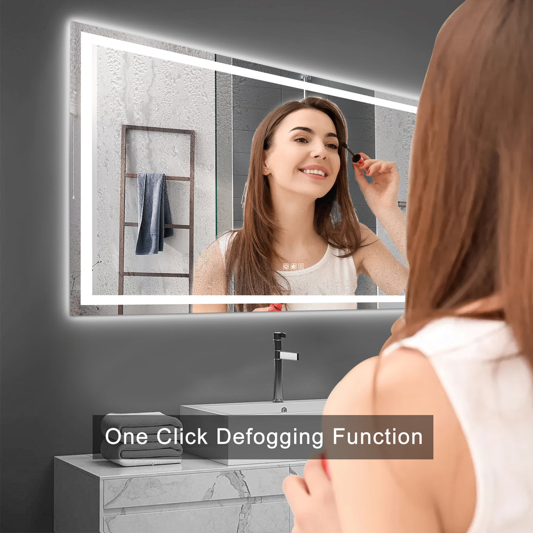 Anti-Fog LED Bathroom Mirror