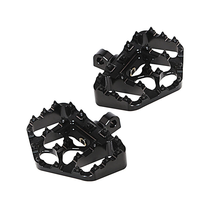 Motorcycle Floorboard Riot Foot Pegs Footrest Pedals For Harley Touring Road Glide FLT 1986-2022 Softail FL Dyna FLD