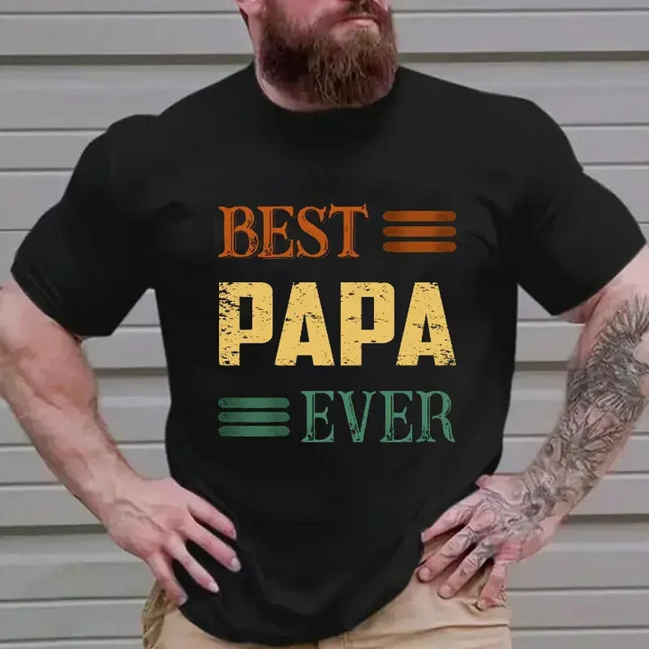 Novelty Awesome World´s Best Dad Daddy Father T Shirts Streetwear Short Sleeve Birthday Gifts Summer Style T-shirt Mens Clothing