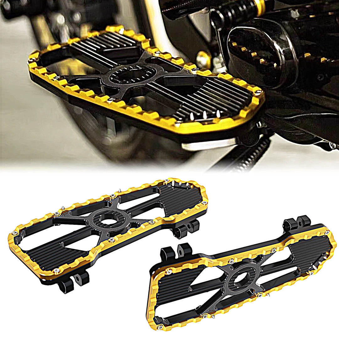 Motorcycle Driver Passenger Floorboards For Harley Touring Street Glide Road Glide FLH/T FLHX FLTRX