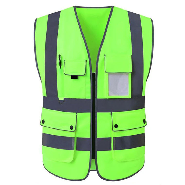 Size S-4XL High Visibility Road Working Reflective Vest Outdoor Motorcycle Cycling Safety Waistcoat Clothing Reflective Jacket