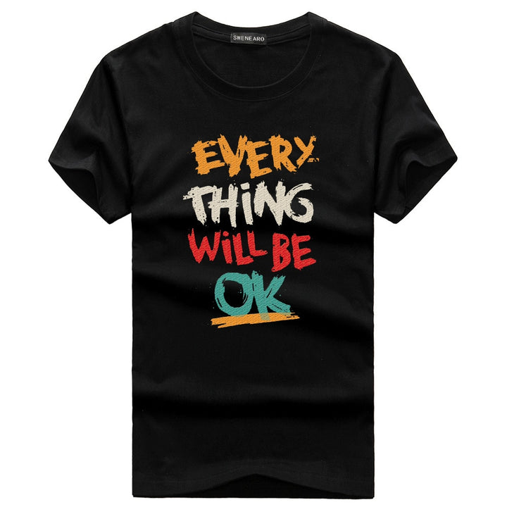 Everything Will Be Okay Short Sleeve T-Shirt