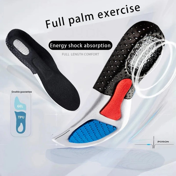 Silicone Sports Gel Arc Support Insoles (Men & Woman)