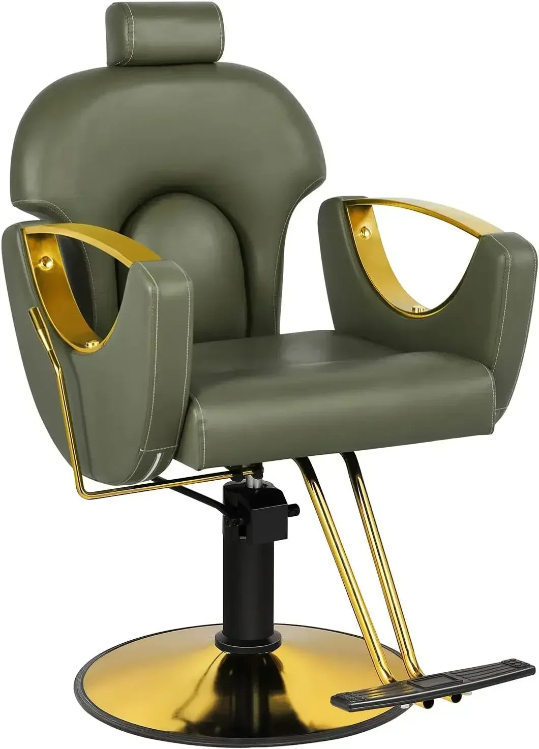 Barber Chair Salon Chair, Height Adjustable, Equipped with Professional Hydraulic PUM, Salon Barber Chair Barber Shop