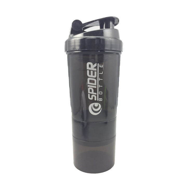 Sports Shaker Bottle Whey Protein Powder Mixing Bottle Sports Nutrition Protein Shaker Fitness Water Bottle With Three-layer