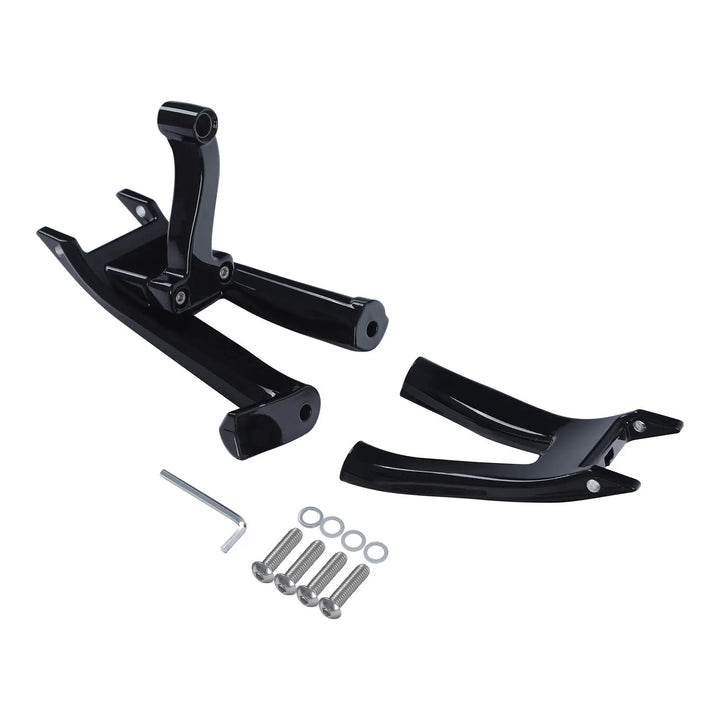 Motorcycle Front Rider Driver Floorboard Mount Kit For Harley Softail Slim FLSL Deluxe 2018-2023