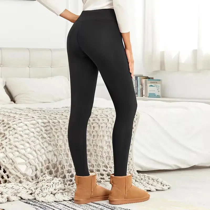 Women's Fashion High-waisted Thickened Elastic & Comfortable Leggings