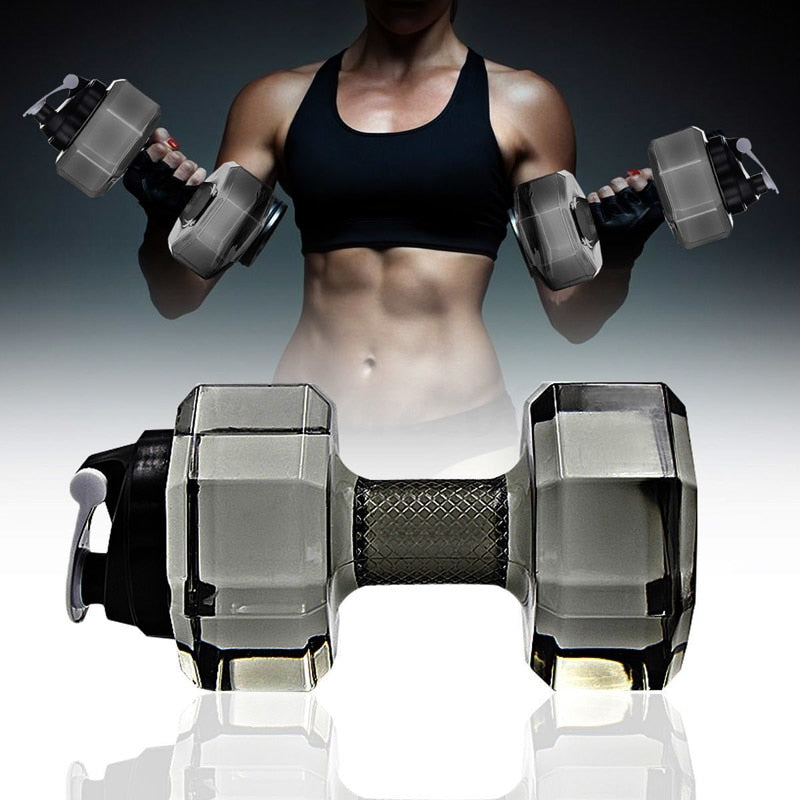 2L Dumbbell Shaped Water Bottle