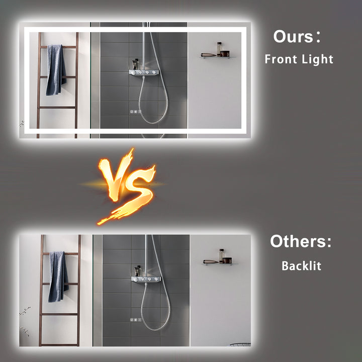 Anti-Fog LED Bathroom Mirror