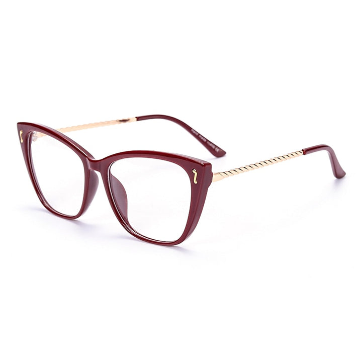 Woman’s Cat Eye Frame Glasses