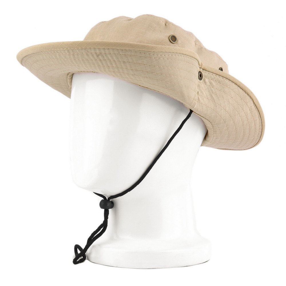 Bucket Hat Boonie Hunting Fishing Outdoor Wide Cap Brim Military Unisex Perfect free shipping