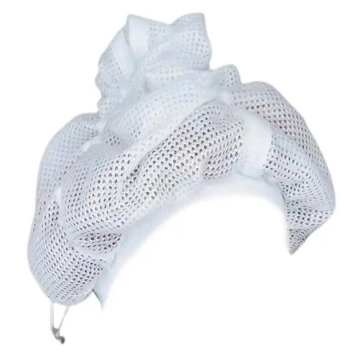 Net Plopping Cap For Drying Curly Hair Adjustable Net Plopping Bonnet Quick Drying Hair Towel Bath Hats Net Plopping Cap