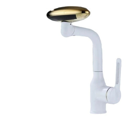 【 Four mold water outlet 】 UFO faucet, washbasin, bathroom universal adjustable bathroom basin faucet