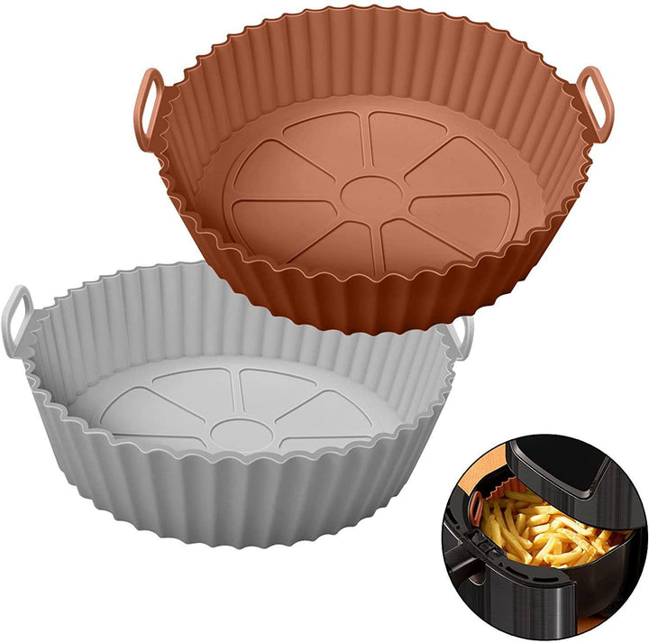 Premium Heat Resistant Silicone Air Fryer Baking Liners