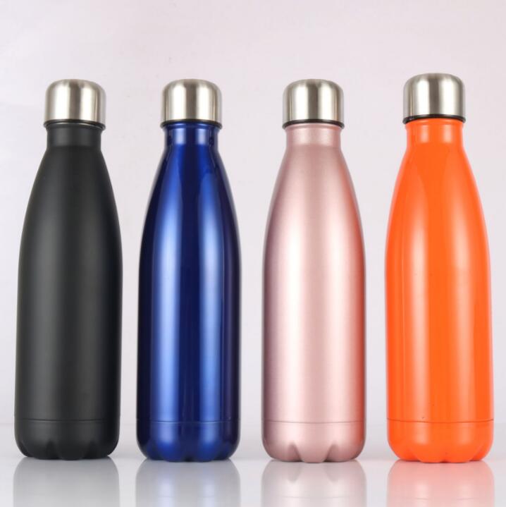 500ml Cola Mug Thermos Water Bottle 304 Stainless Steel Insulation Sport Bottle