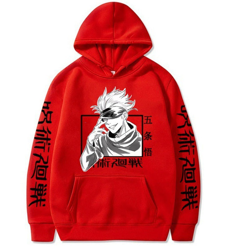 Men & Women’s Limited Edition Anime Drawstring Pullover Hoodie (2XS-4XL)