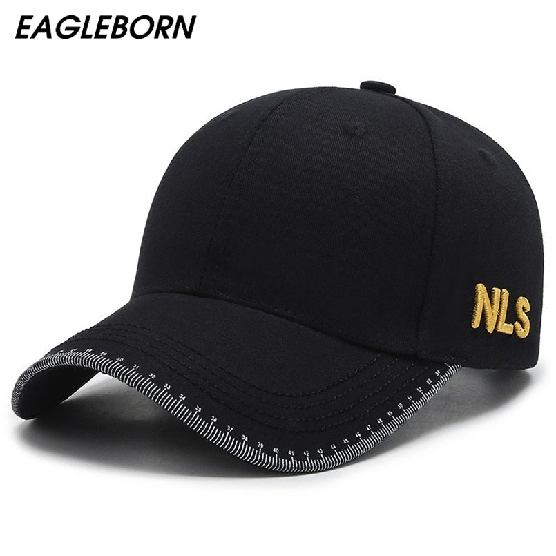 Gorra de béisbol NLS con borde curvo para mujer 