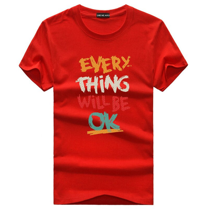 Everything Will Be Okay Short Sleeve T-Shirt