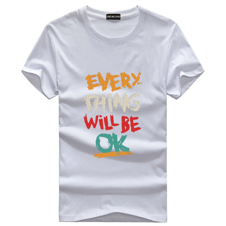 Everything Will Be Okay Short Sleeve T-Shirt