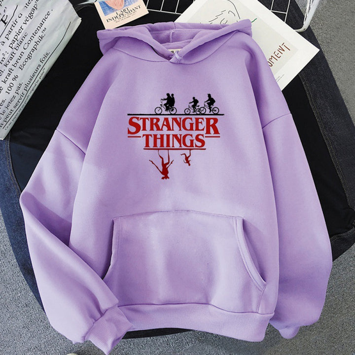 “Stranger Things” Pullover Hoodie Multicolor Option (XS-5XL)