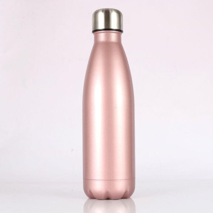 500ml Cola Mug Thermos Water Bottle 304 Stainless Steel Insulation Sport Bottle