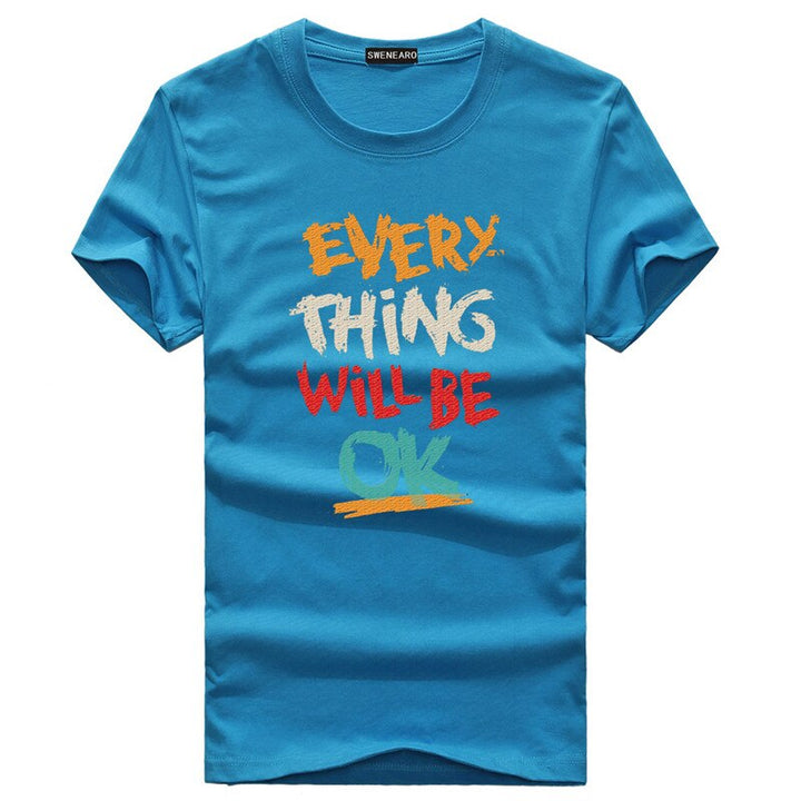 Everything Will Be Okay Short Sleeve T-Shirt